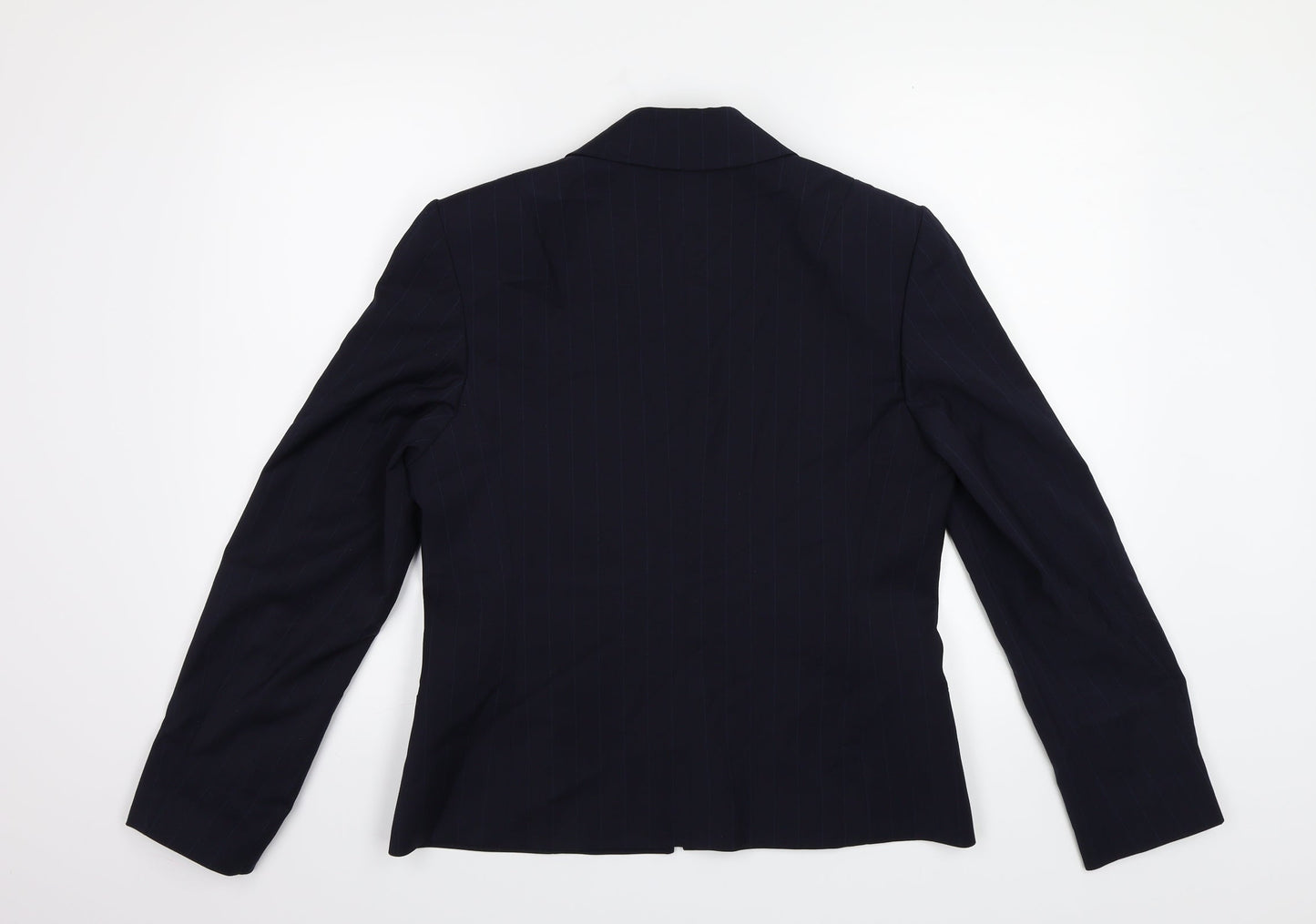 Womens UK Size 10 Wardrobes Regular Blue Suit Top