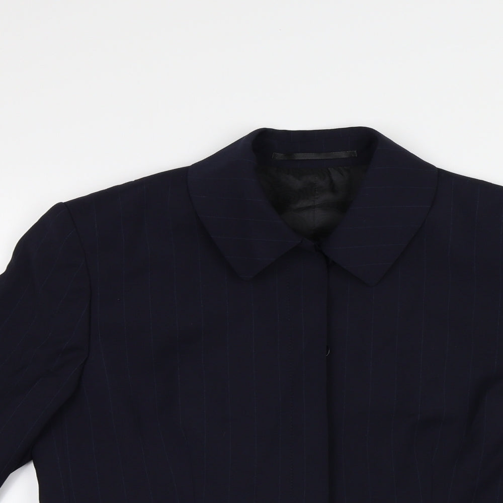 Womens UK Size 10 Wardrobes Regular Blue Suit Top