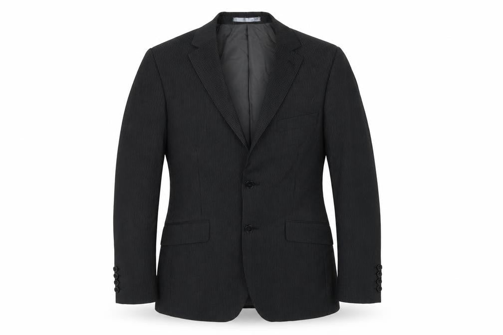 Mens UK Size 38 Burton Regular Black Suit Jacket