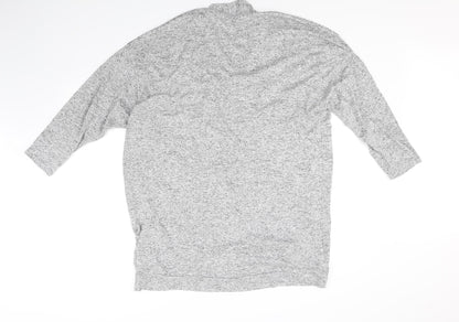 Time To Dream Womens Grey   Cardigan Jumper Size 12