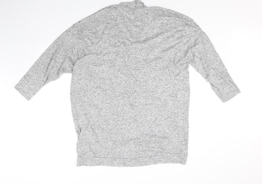 Time To Dream Womens Grey   Cardigan Jumper Size 12