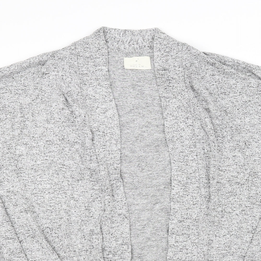 Time To Dream Womens Grey   Cardigan Jumper Size 12