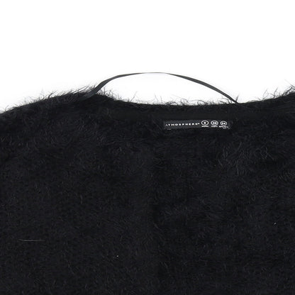 Atmosphere Womens Black   Cardigan Hoodie Size 8