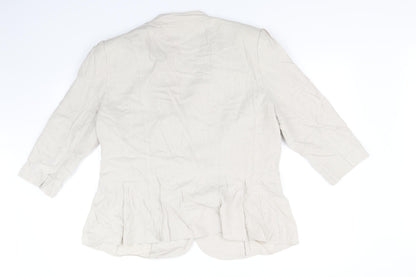 Womens UK Size 10 Soon Beige Jacket