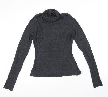The Range Womens Grey   Basic T-Shirt Size L