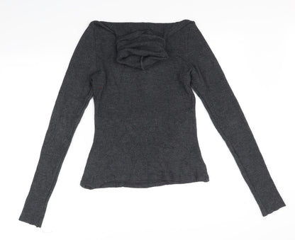 The Range Womens Grey   Basic T-Shirt Size L