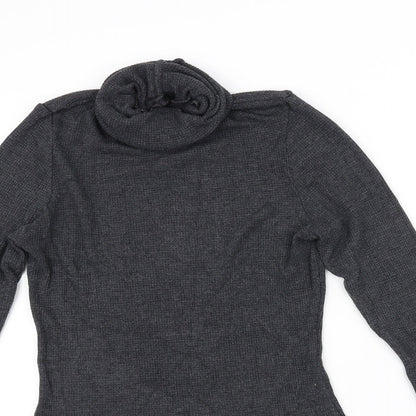 The Range Womens Grey   Basic T-Shirt Size L
