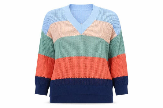 B. You Womens Blue   Pullover Jumper Size 20