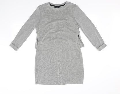 Topshop Womens White   Fit & Flare  Size 8