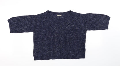 TU Womens Blue   Basic Blouse Size 16