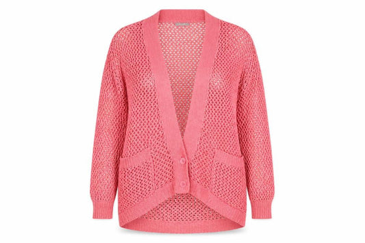 South Womens Pink   Cardigan Jumper Size 14