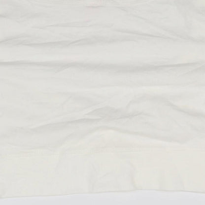 E-vie Womens White   Cardigan Jumper Size 14