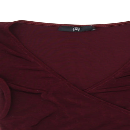 Womens UK Size 8 Missguided Pink Basic Blouse