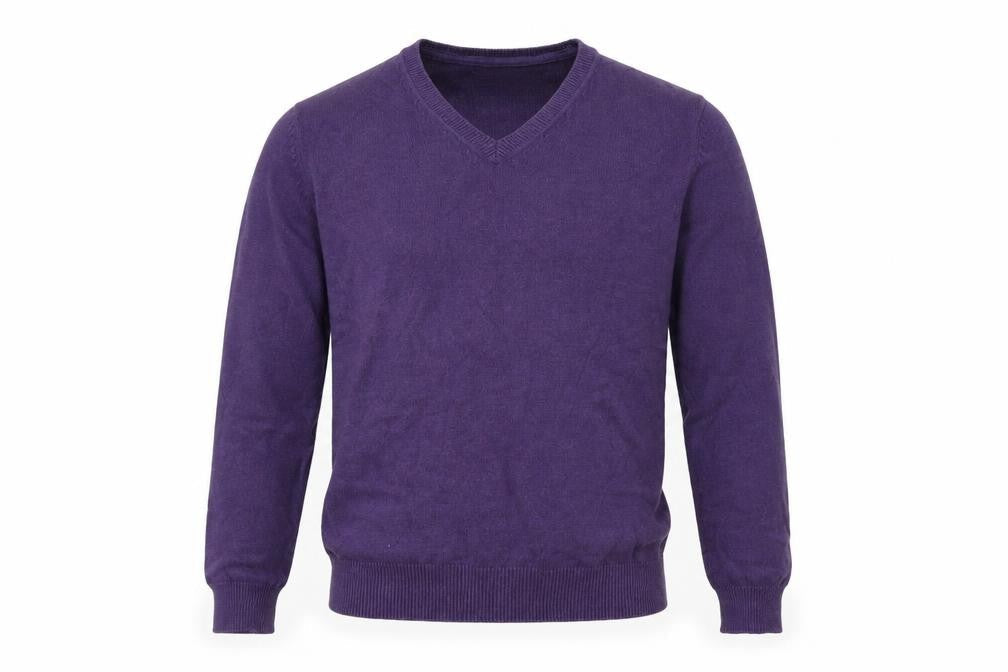 Mens UK Size S H&M Purple Pullover Jumper