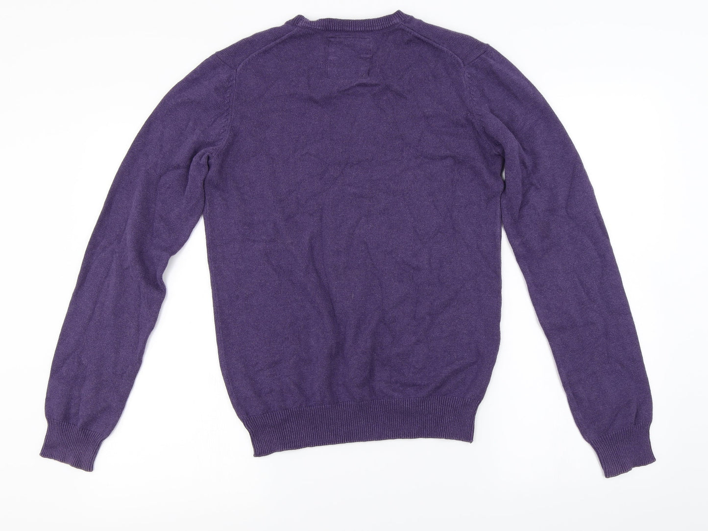 H&M Mens Purple   Pullover Jumper Size S