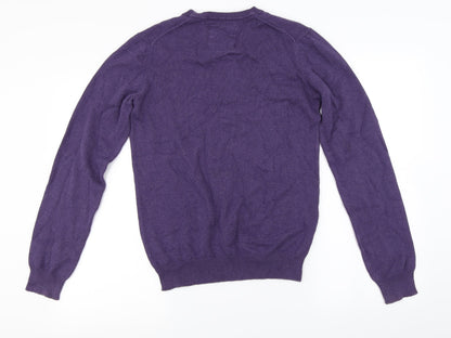 H&M Mens Purple   Pullover Jumper Size S