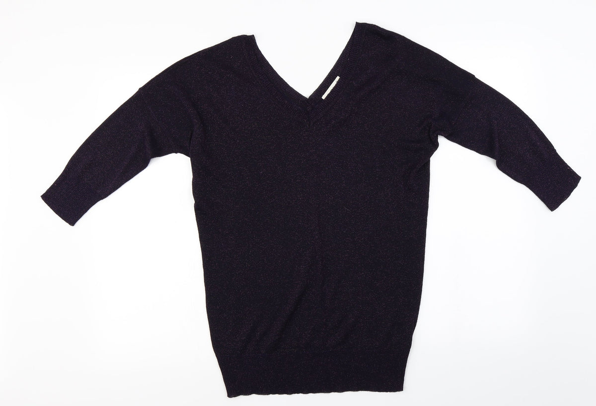 Next Womens Purple   Pullover Jumper Size 10