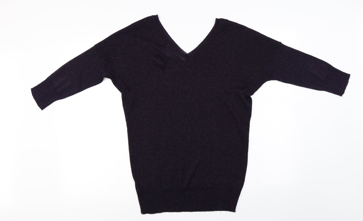 Next Womens Purple   Pullover Jumper Size 10