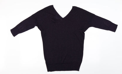 Next Womens Purple   Pullover Jumper Size 10