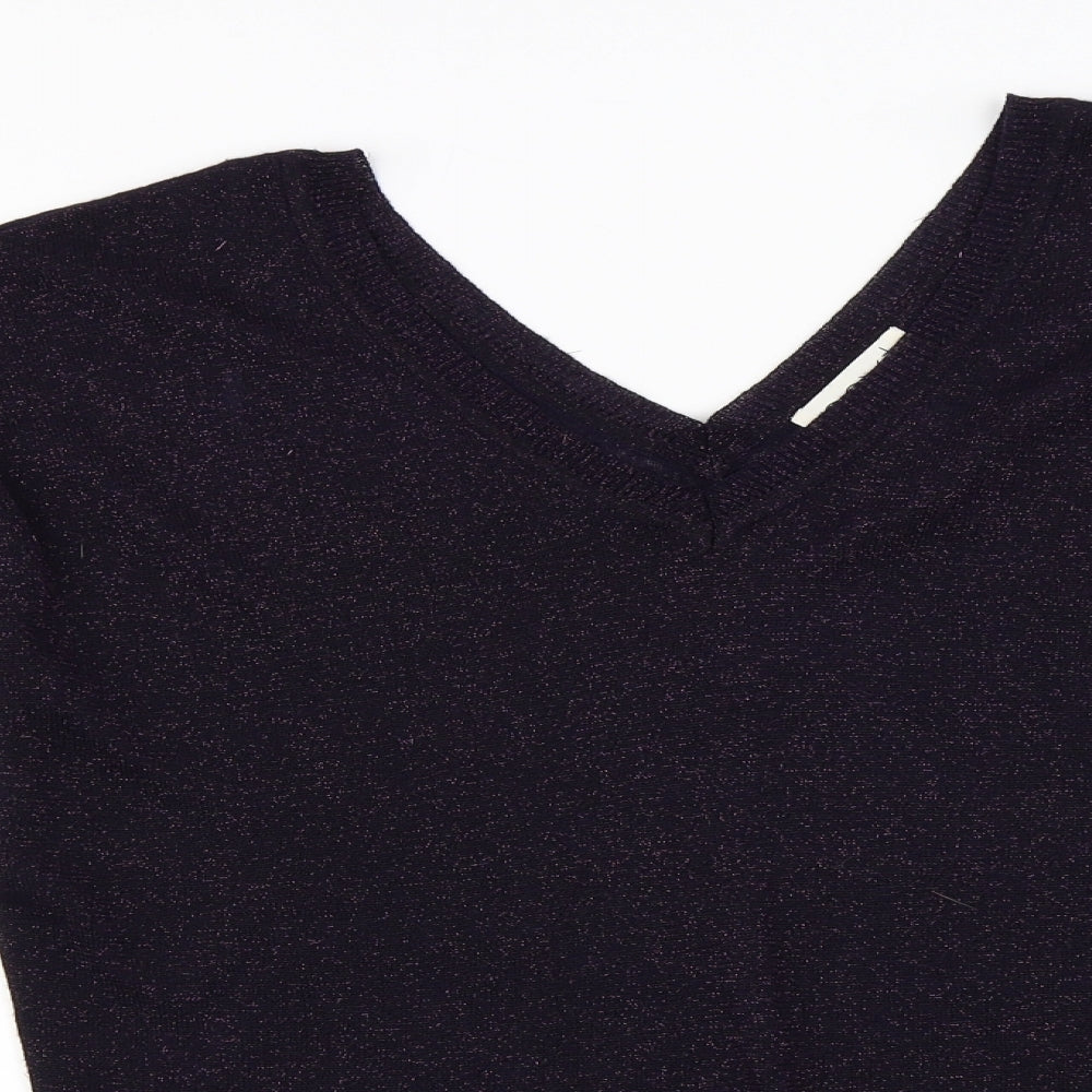 Next Womens Purple   Pullover Jumper Size 10