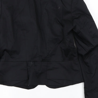 H&M Womens Black   Jacket Blazer Size 8