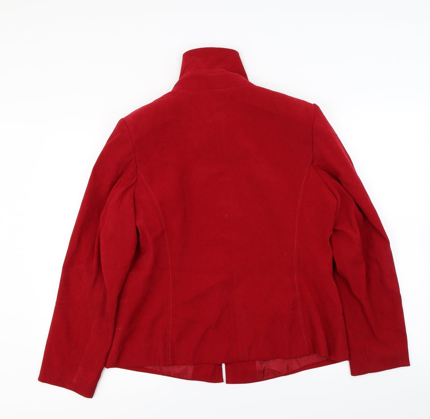 BM  Womens Red   Jacket Coat Size 14