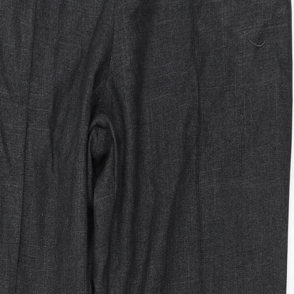 Womens UK Size 12 Marks and Spencer Regular Fit  Grey Trousers