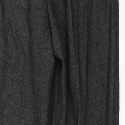 Womens UK Size 12 Marks and Spencer Regular Fit  Grey Trousers