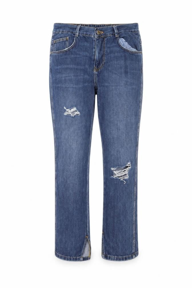 Womens UK Size 28 in Zara Regular Fit Straight Blue Jeans