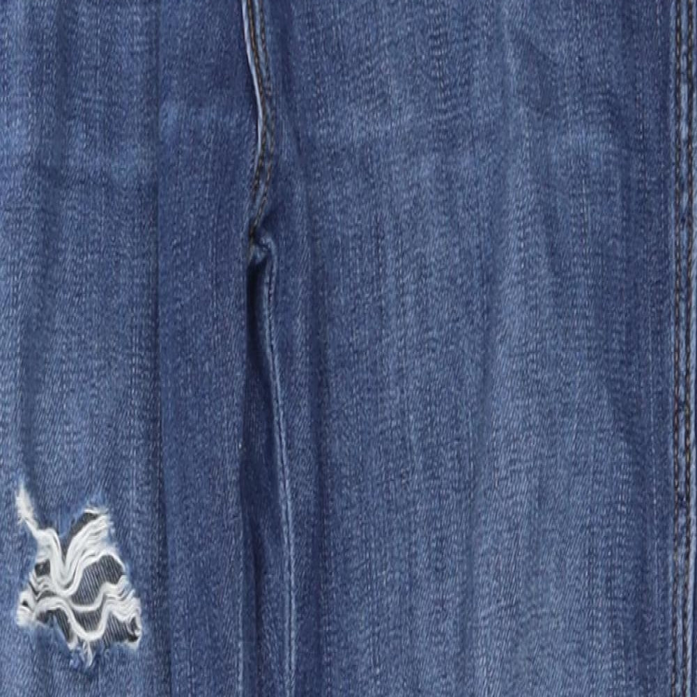 Zara Womens Blue   Straight Jeans Size 28 in L24 in