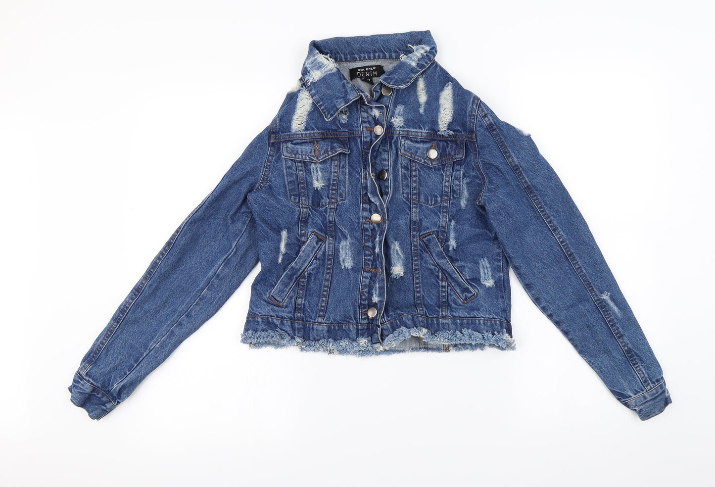 Womens UK Size 12 Select Blue Jacket