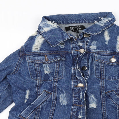 Womens UK Size 12 Select Blue Jacket