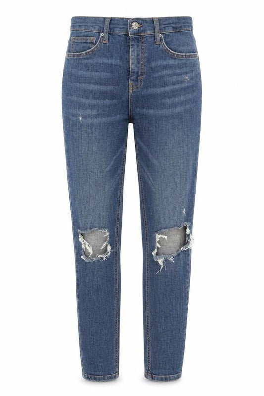 Womens UK Size 28 in Topshop Regular Fit Skinny Blue Jeans