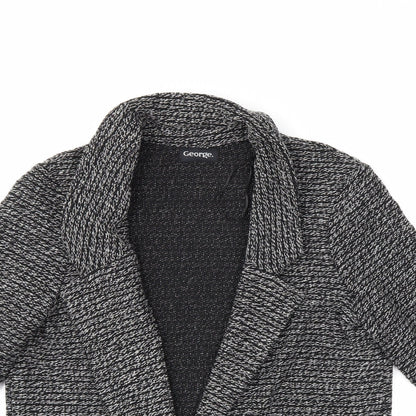 George Womens Black   Jacket Blazer Size 6