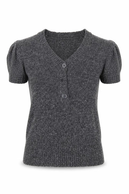 Internacionale Womens Grey  Knit Pullover Jumper Size 14