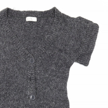 Internacionale Womens Grey  Knit Pullover Jumper Size 14