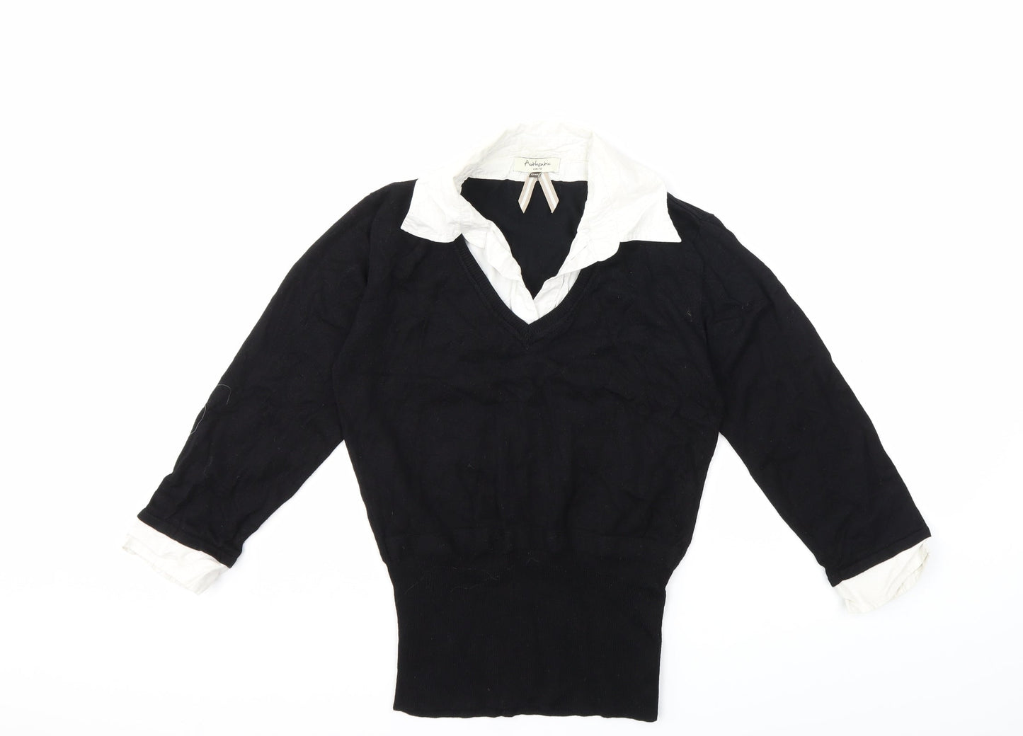 Authentic Womens Beige  Knit Pullover Jumper Size 12
