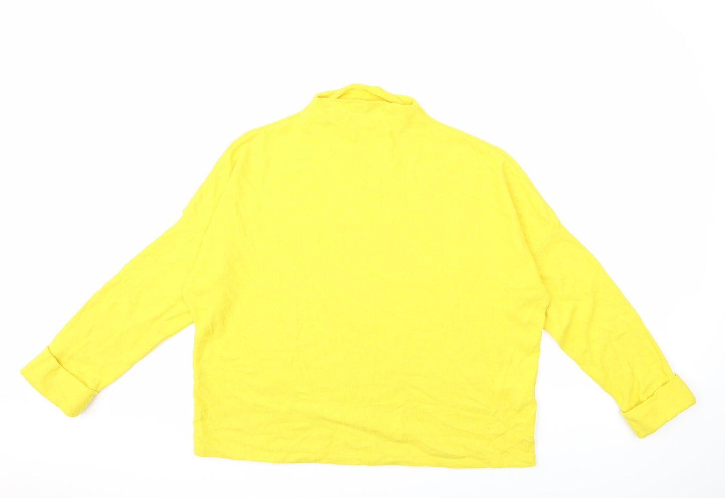 H&M Womens Yellow   Pullover Jumper Size L