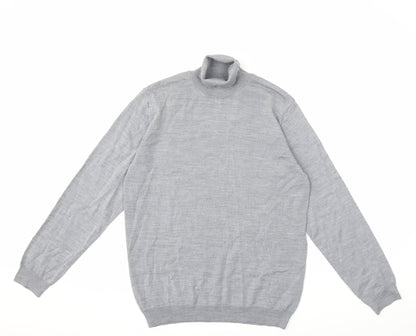 Zara Womens Grey  Knit Pullover Jumper Size L