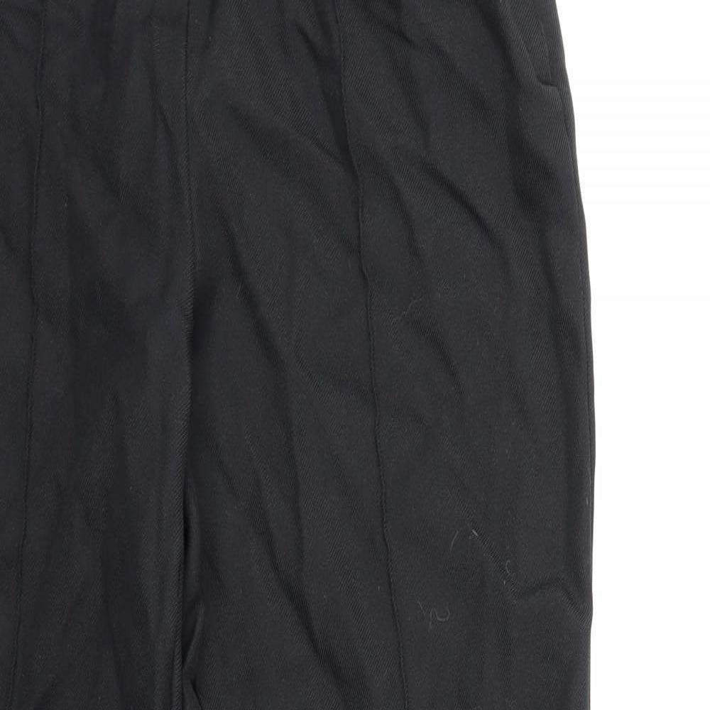 silmma Womens Black   Trousers  Size 14 L28 in
