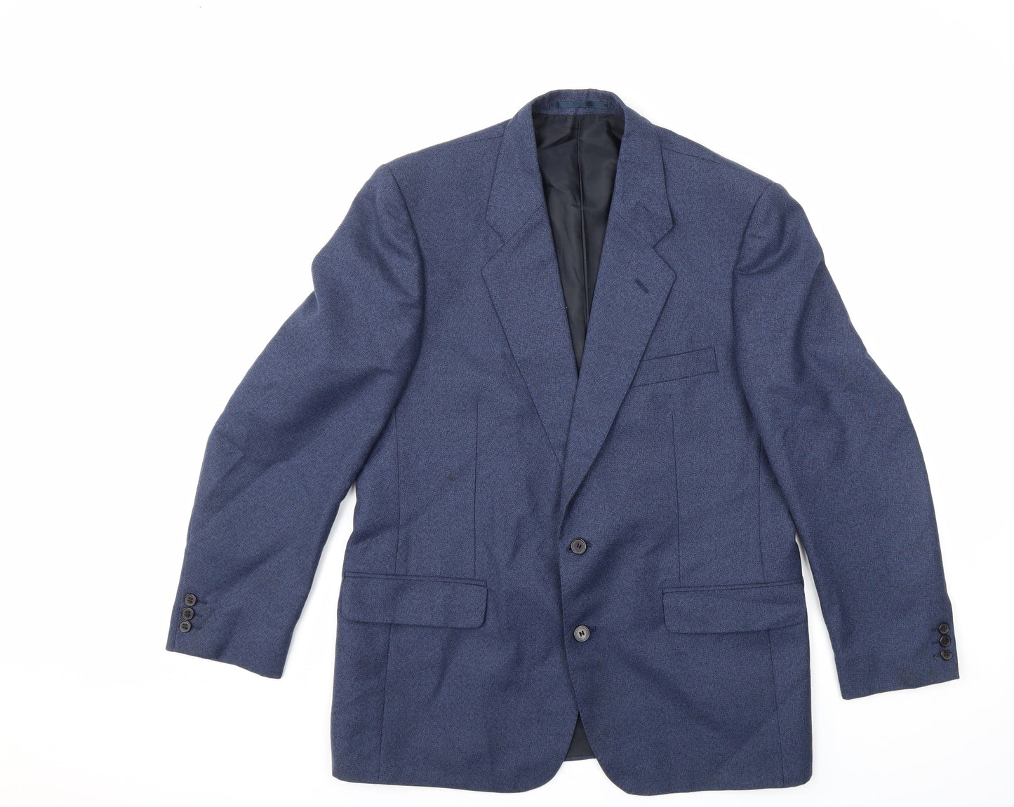 Mens UK Size 40 Preworn Regular Blue Suit Jacket