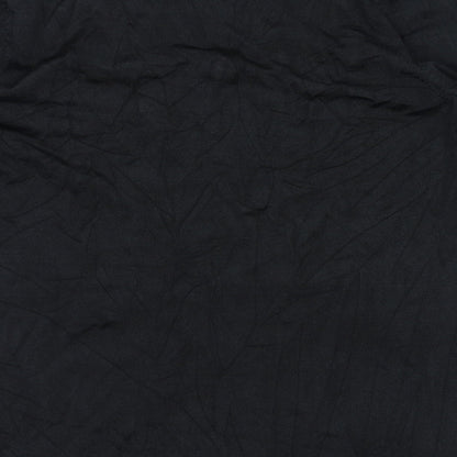 EAST Womens Black   Basic T-Shirt Size 14