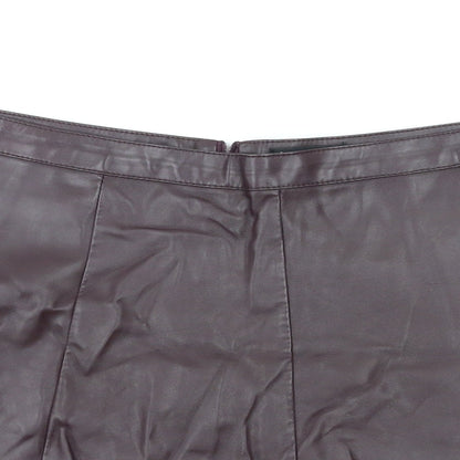 Miss Selfridge Womens Purple   Flare Skirt Size 10