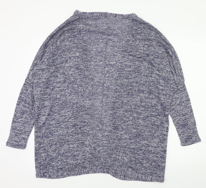 Primark Womens Blue   Cardigan Jumper Size M