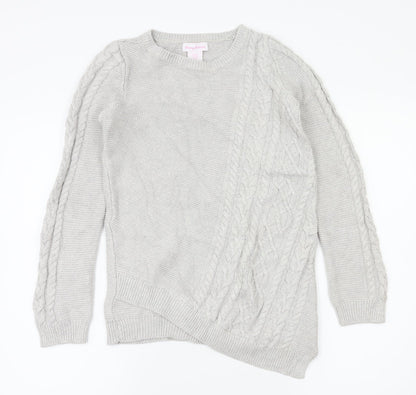 Tommy Bahama Girls Grey   Pullover Jumper Size 13-14 Years