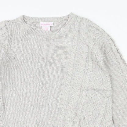 Tommy Bahama Girls Grey   Pullover Jumper Size 13-14 Years