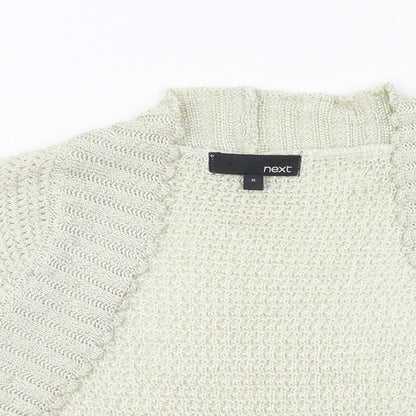 Next  Womens Gold   Cardigan Jumper Size M