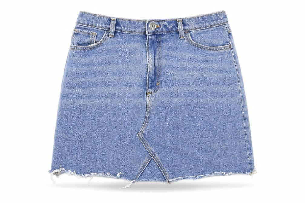 Monki Womens Blue   A-Line Skirt Size 40