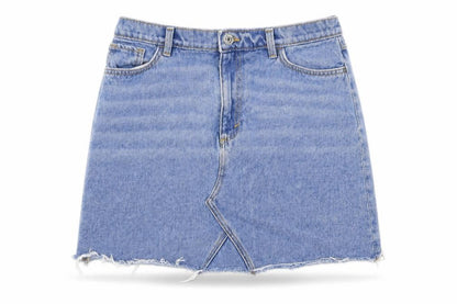 Monki Womens Blue   A-Line Skirt Size 40
