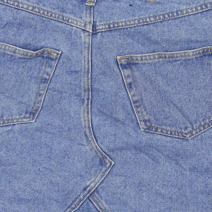 Monki Womens Blue   A-Line Skirt Size 40